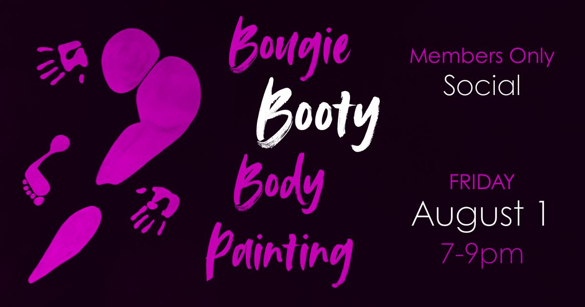 Bougie Booty Body Painting - August 1